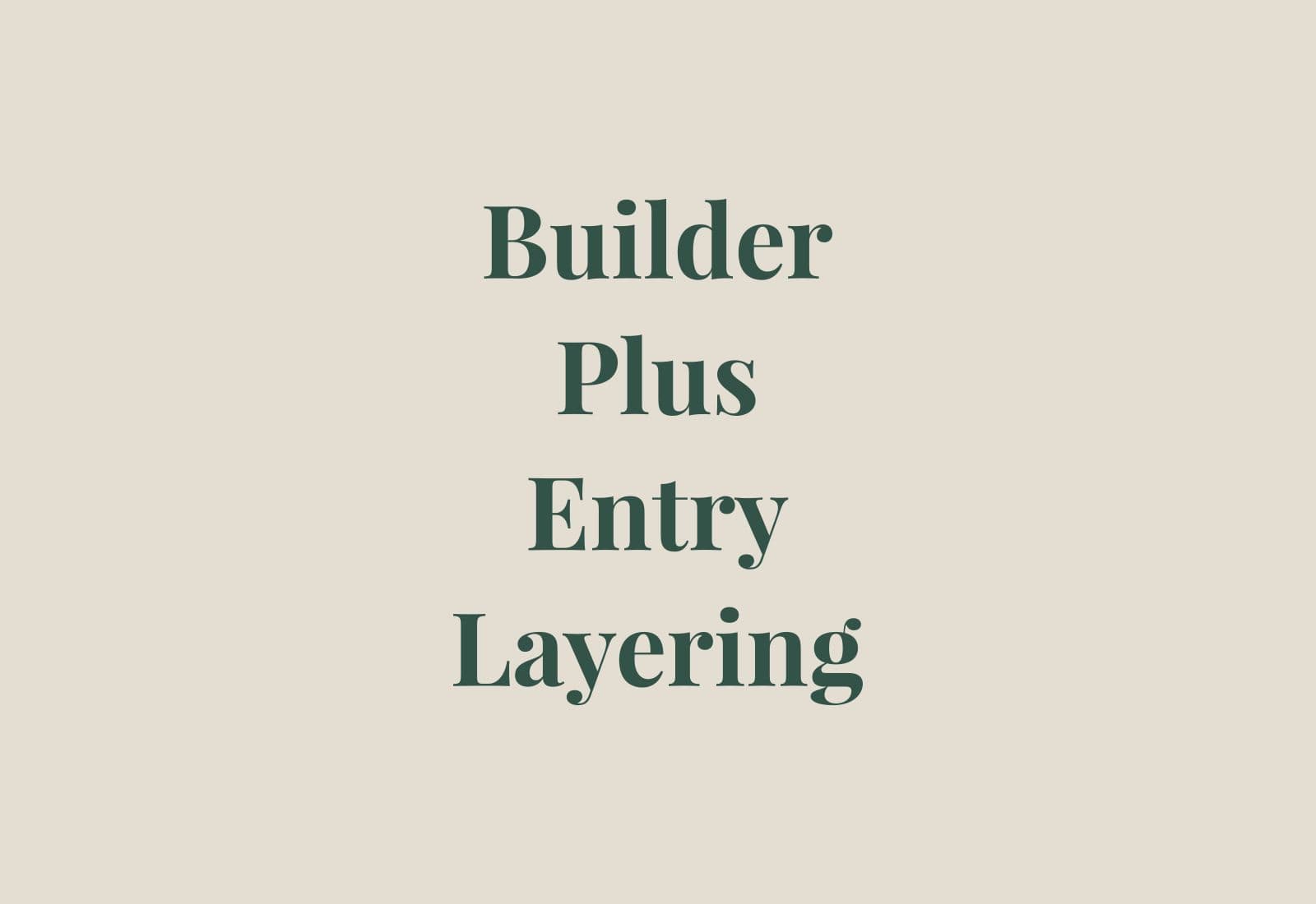 Builder Plus entry sequence with upgraded material layering, warmer millwork, and stronger lighting accents.